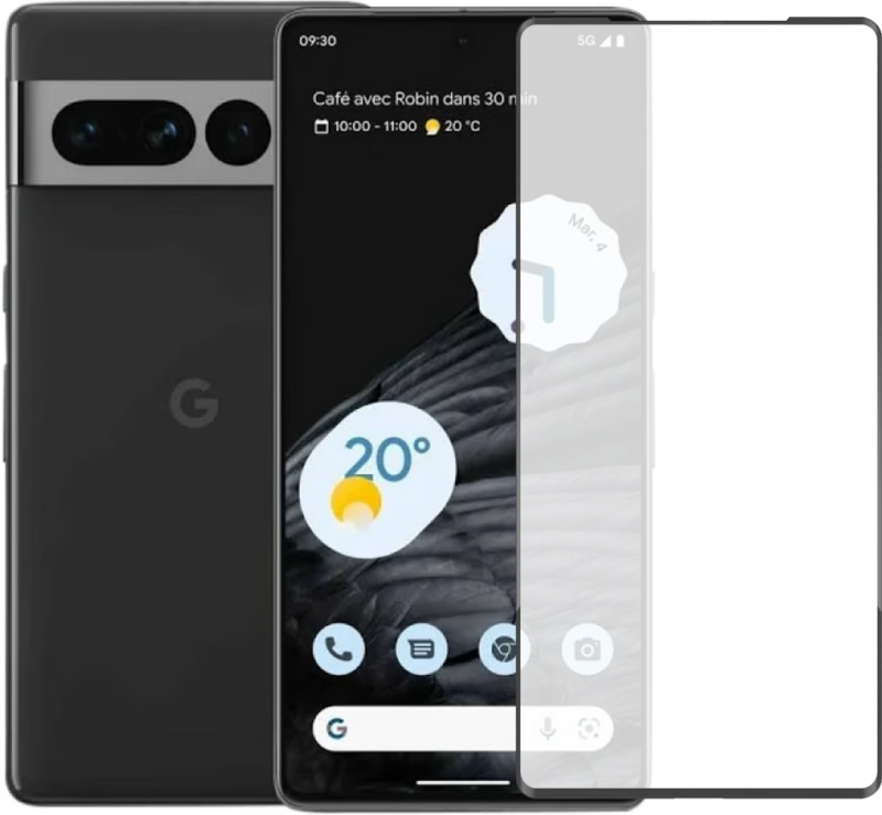 Google Pixel 7 Pro 128GB Zwart 5G + Just in Case Soft Back Cover Transparant apple iPhone goedkoop jouwtelefoon.nl